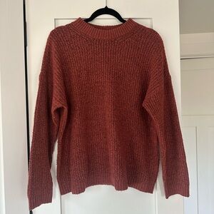 American Eagle Outfitters Warm Red/Rust Sweater - Size XSmall
